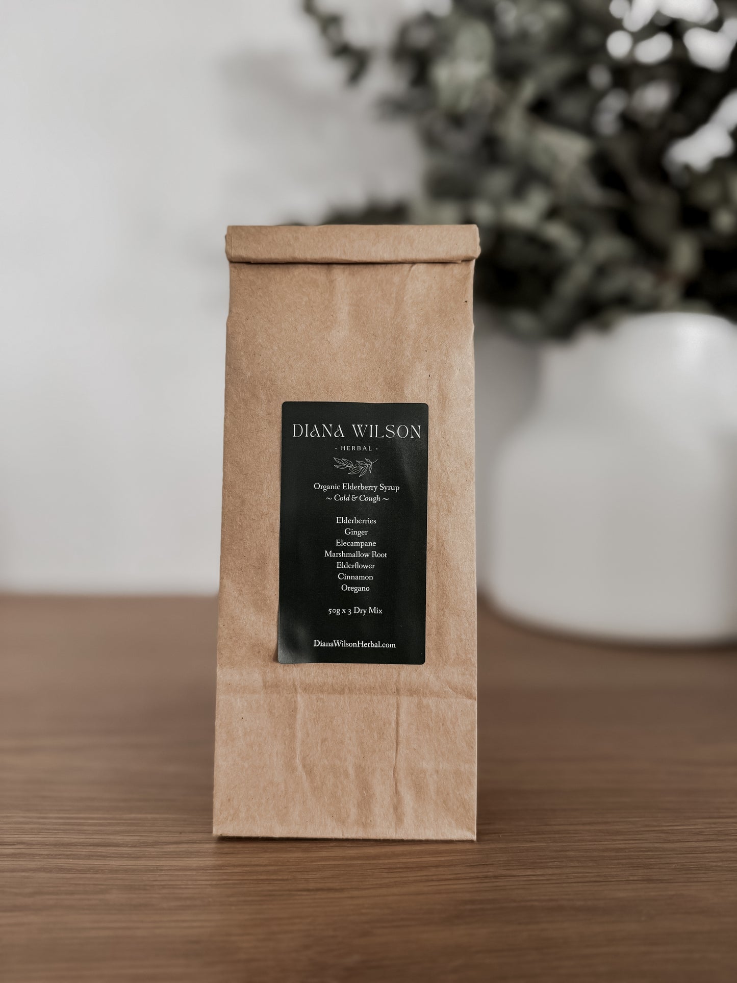Organic Elderberry Syrup Cold & Cough Dry Mix